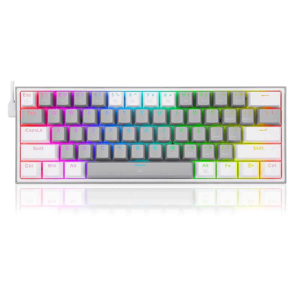 Teclado REDGRAGON Fizz Pro Gray-White