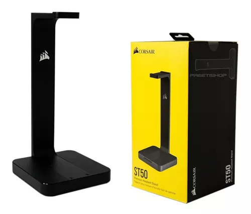 Base Para Audífonos Corsair Negro